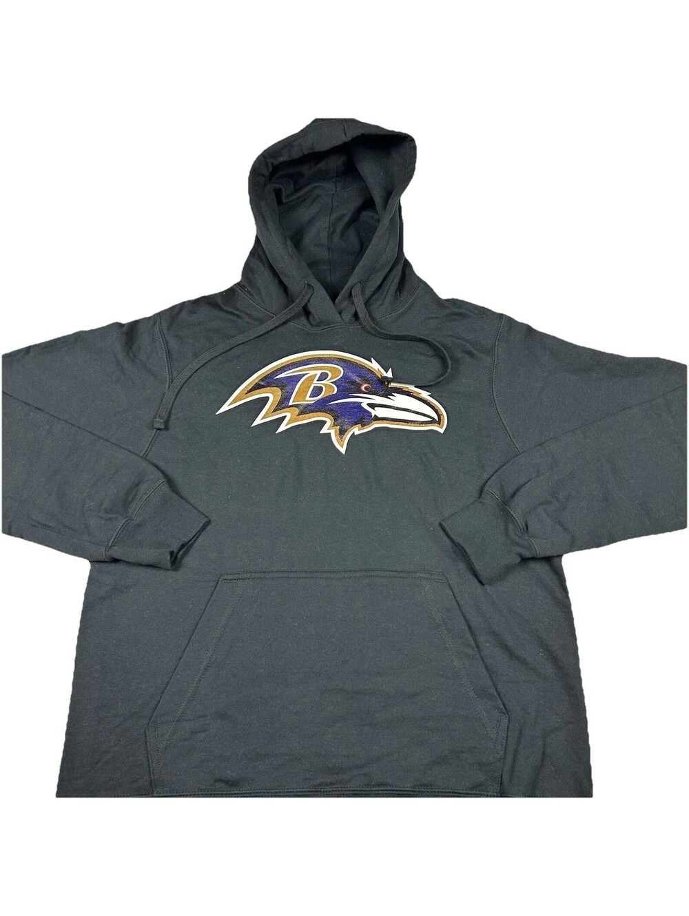 Baltimore Ravens Men's Hoodie Size Small Black Fanatics Ravens Flock Sweatshirt
